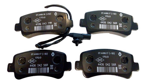 Pastillas De Freno Trasera Renault Master Iii - Original 0