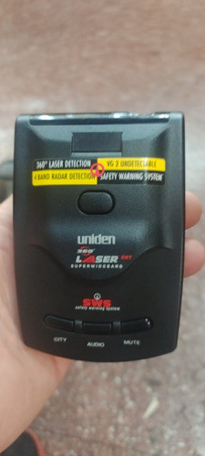 Detector De Radar Uniden 360 0