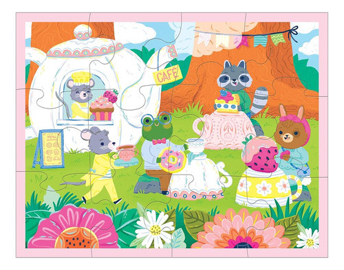 Rompecabezas De La Bolsa Del Tea Party 0