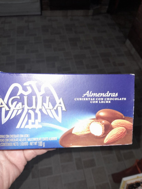 Antigua Golosina Águila Caja Almendra Con Chocolate Año 2012 0 Antigua Golosina Águila Caja Almendra Con Chocolate Año 2012 0