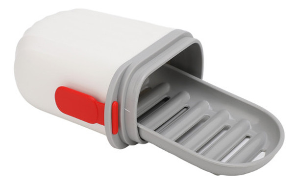 Saboneteira Branca, Tampa De Recipiente Portátil À Prova De 0 Saboneteira Branca, Tampa De Recipiente Portátil À Prova De 0