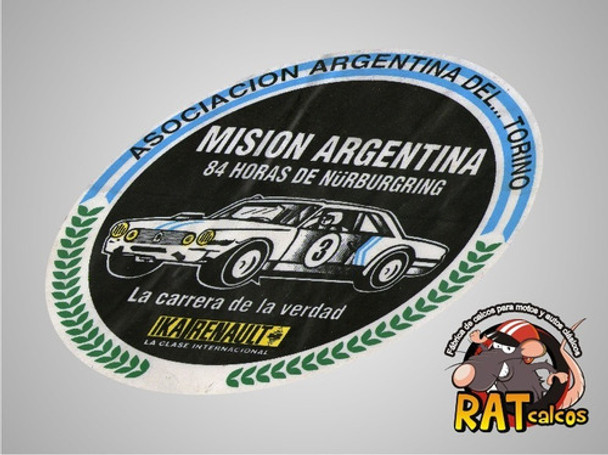 Calco Torino / Calco De Época / Misión Argentina 0