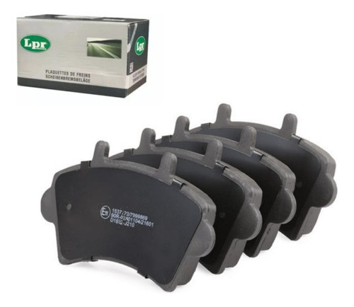 Pastillas De Freno Para Renault Master 2002 Delantera 0