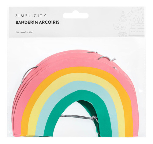 Banderín Simplicity Arcoiris 0