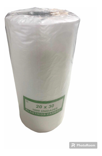 Rollo De Bolsas De Nylon 20x30 X1000unid. 0