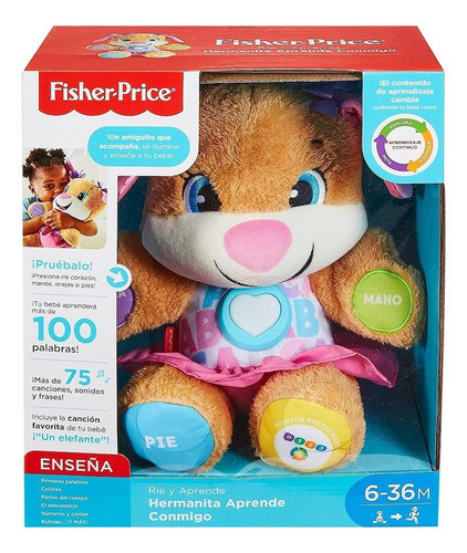 Nuevo Muñeco Peluche Para Bebe Recien Nacido Fisher Price 0