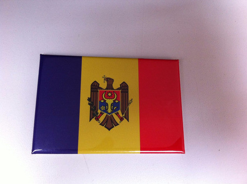 Ímã Da Bandeira Da Moldávia 0