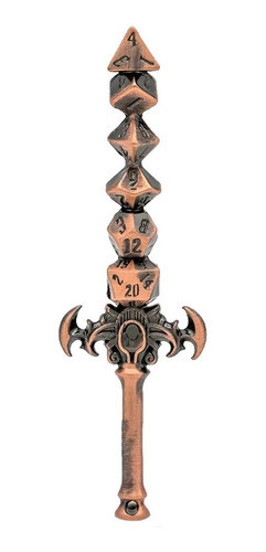 Espadita De Metal Para Juegos De Rol - Bronze 0