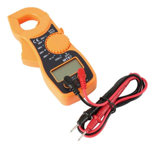 Alicate Amperímetro Digital Medidor Testes 600v Com Pontas 0