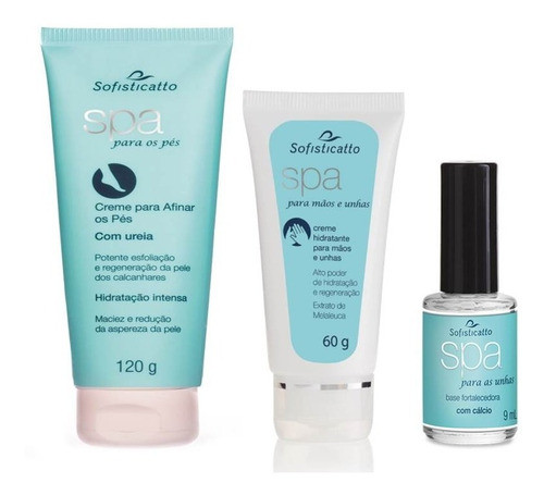 Kit Spa Pés, Mãos E Unhas - Sofisticatto 0