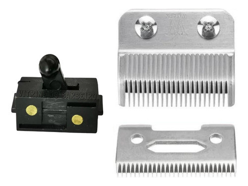 Botão Interruptor + Lâmina De Aço Reposição P/ Barbeadores!! 0