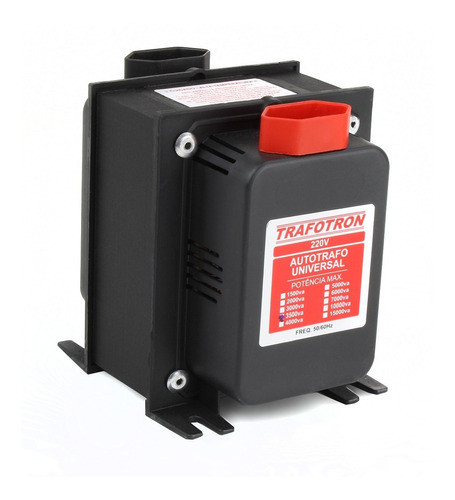 Auto Transformador 3500va  Bivolt Com Proteção Termica 0