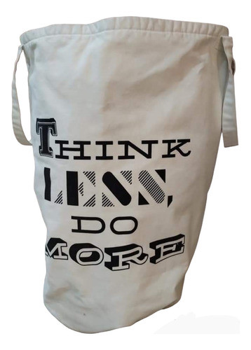 Bolso Laundry Grande De Lona 0