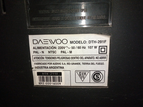 Tv  29  Daewoo 0