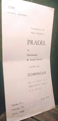 Antiguo Programa S.o.d.r.e, Estudio Auditorio,  Pradel . 0