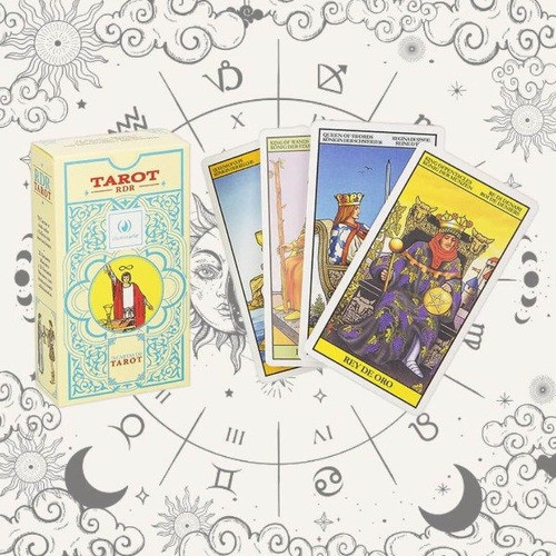 Tarot Rider Waite Cartas De Mazo + Guía Básica 78 0