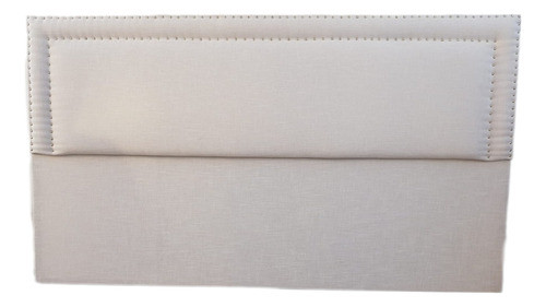 Respaldo Liso Con Tachas D/pie King En Chenille. 0
