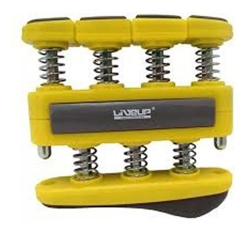 Exercitador De Dedos Finger Grip Leve Amarelo Liveup 0