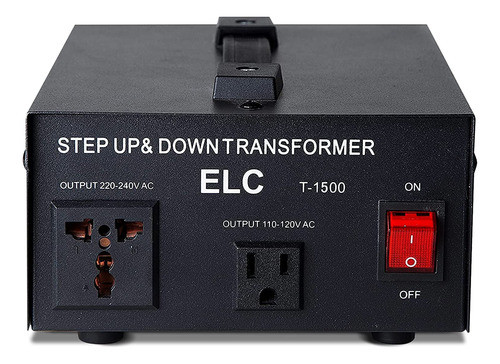 Transformador Voltaje Elevador Reductor 110v 220v 1500w 0