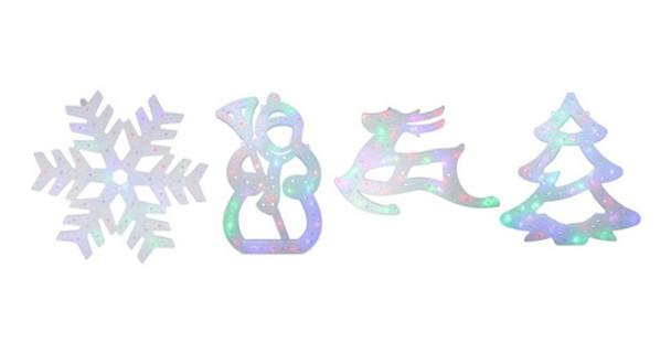 Adorno Navideño C/ Luz Navidad Decoración 40cm 0