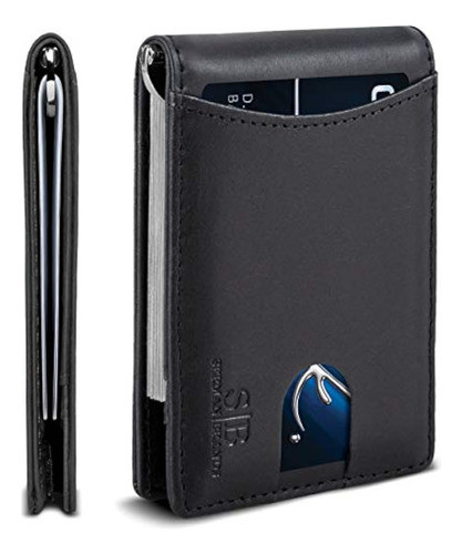 Serman Brands Billeteras De Cuero Genuino 0