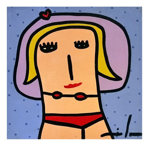 Milo Lockett Rubia 30 X 30 Cm 0