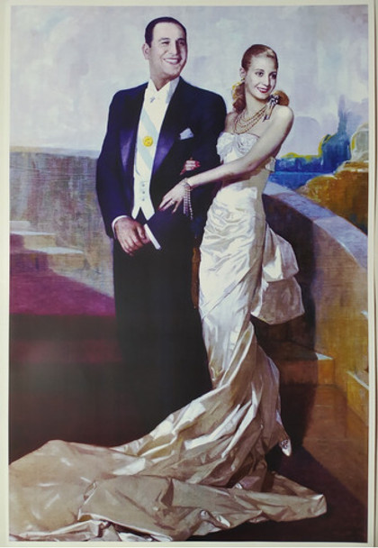 Poster Lamina Peronismo Peron Evita Argentina Laser Rock 0