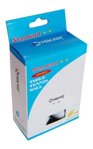 Pelotas De Ping Pong Standard White 2* Full 0