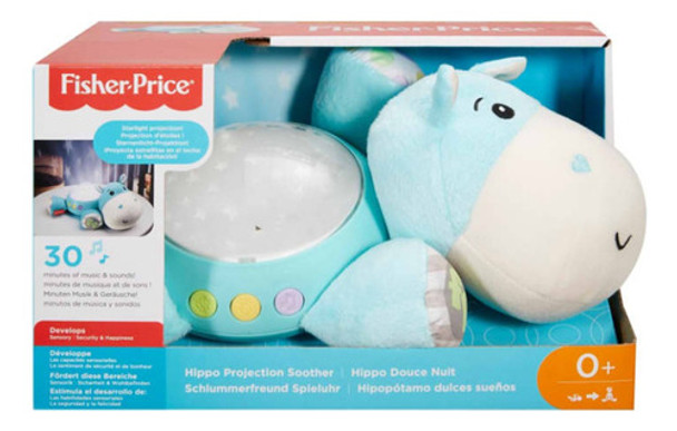 Proyector Musical Hipopotamo Hora De Dormir Fisher Price 0