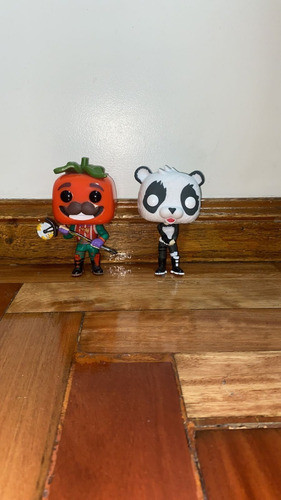 Funko Pops De Tomate Y Panda De Fornite 0