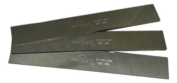 Cuchilla Acero Rapido 400 X 35  X 3 Hss 18% Garlopa Cepillo 0