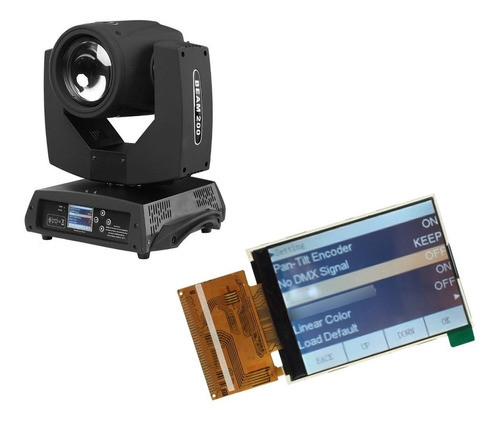 Display Touch Beam 200 37vias Prolight Klight Sharpy #4575 0