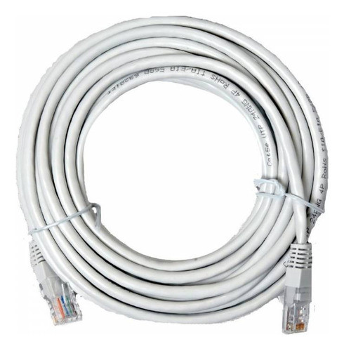 Cable Patchcord Cat6 50mts Blanco - Ecamnet 0