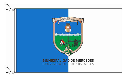 Bandera De Mercedes Estampada De Flameo 150x90cm 0