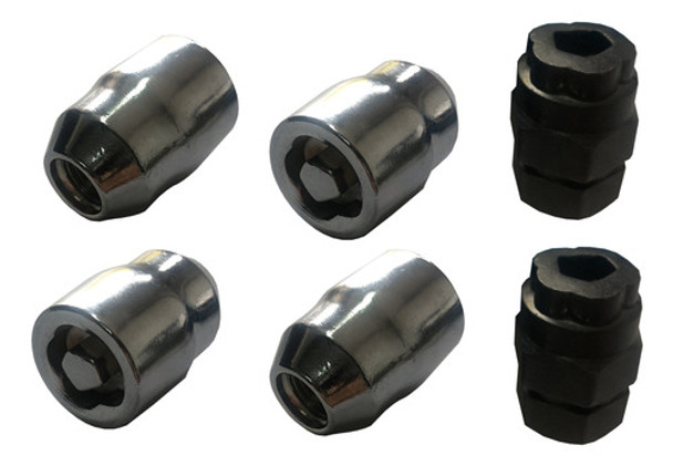 Seguro Rueda Antirobo 4 Tuercas +seg 2 P/ L200 88/19 0 Seguro Rueda Antirobo 4 Tuercas +seg 2 P/ L200 88/19 0