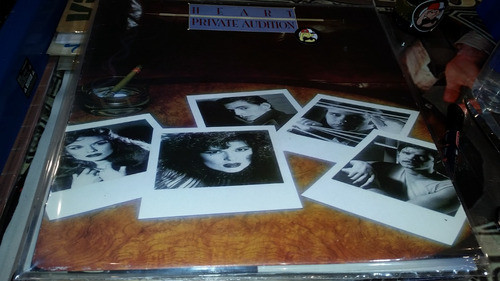 Heart Private Audition Lp Vinilo Insert Uk Impecable 1982 0