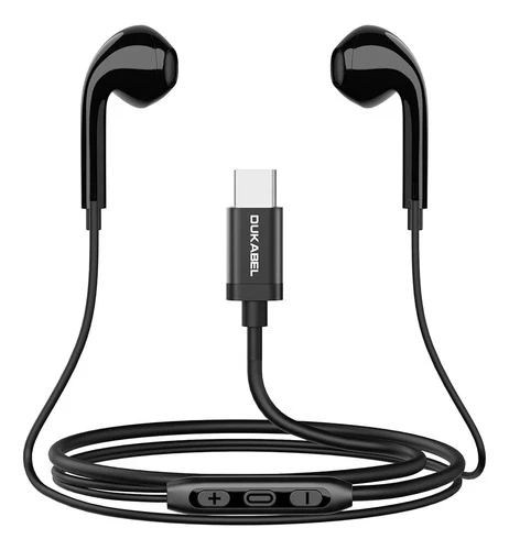 ~? Auriculares Usb C, Auriculares Dukabel Usb Tipo C Con Mic 0