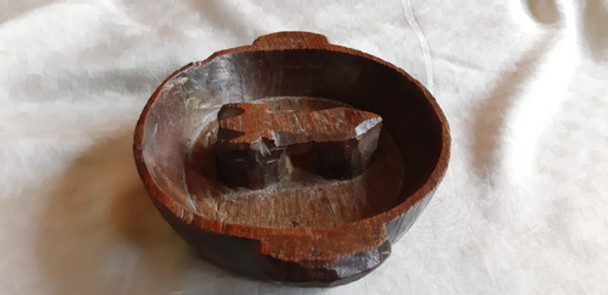 Antiguo Chichero De Madera 0