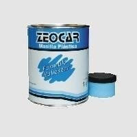 Masilla Poliester Plastica C/ Cat. Zeocar Pintor Auto X 1kg 0