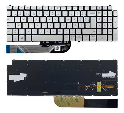 Teclado Para Dell Latitude 3510 E3510c 08wxp3 Luminoso 0