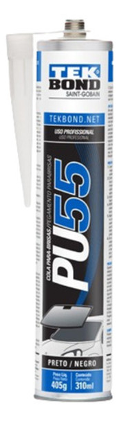 Cola Parabrisas Pu55 Tekbond Silicone Aderencia 405g 310ml 0
