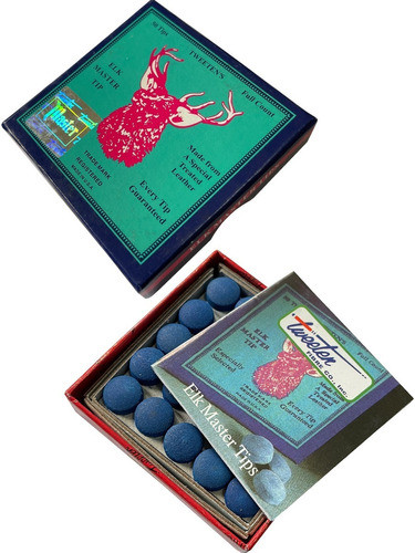 Cx 50 Solas De Couro Master 11mm Original Para Taco Bilhar 0