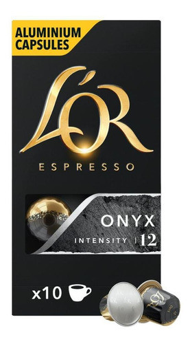 Cápsulas De Café L'or Onyx 10un 0
