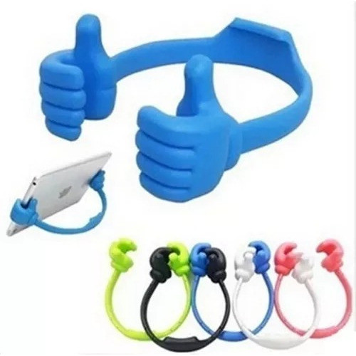 Soporte Universal Celular Manitos Flexible Colores X2 0