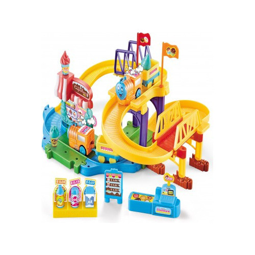 Pista De Tren Con Esteacion De Comida Sweet Train 0