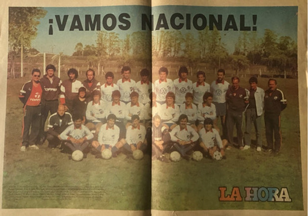 Club Nacional Plantel 1988 Poster Fútbol Ez4b2 0
