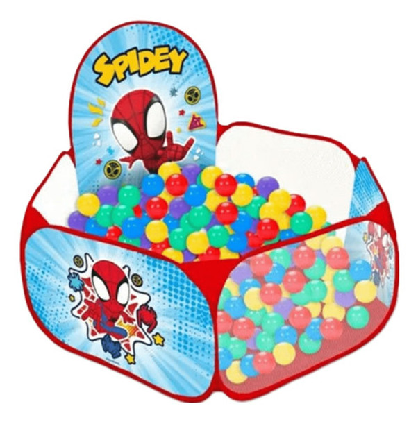 Casita Pelotero Infantil Spidey 120 Cm Original Marvel 0
