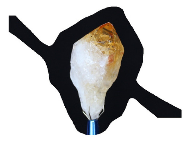 Citrino Bellísima Punta Natural Mineral 5,0 Cms Nefer Joyas 0