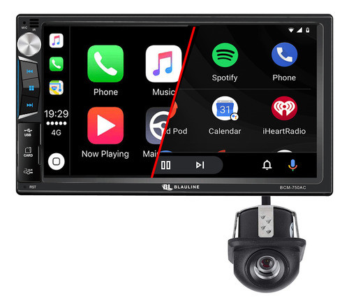 Pantalla Stereo Carplay Android Auto Camara Estacionamiento 0