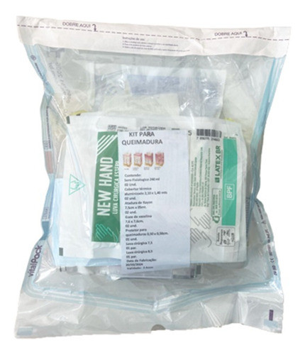 Kit De Primeiros Socorros P/ Atendimento De Queimaduras 0